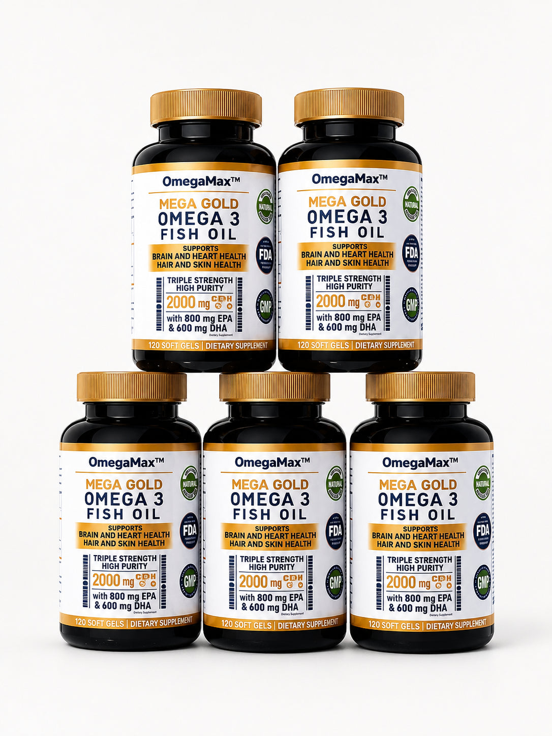 OmegaMax™ | Clinically Strong Omega-3 for Sharper Cognitive Function