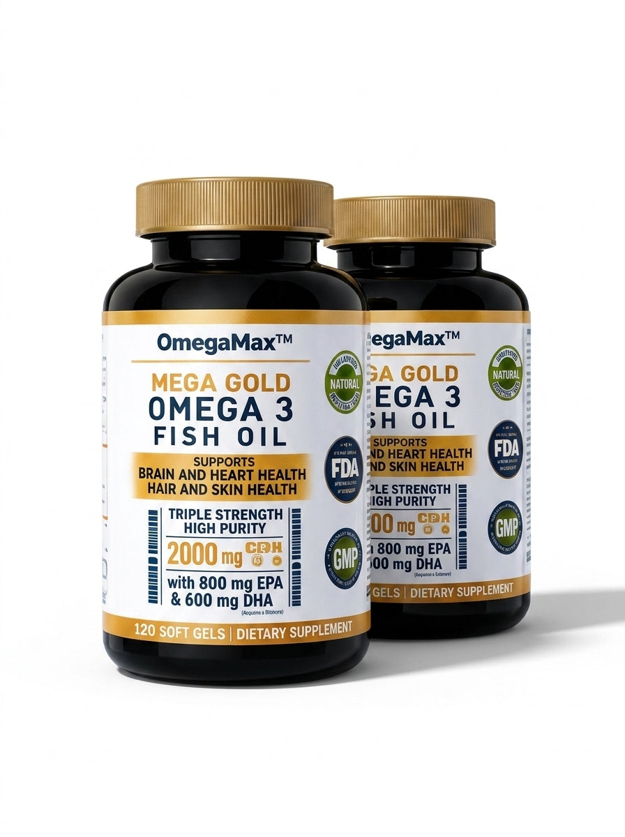 OmegaMax™ | Clinically Strong Omega-3 for Sharper Cognitive Function