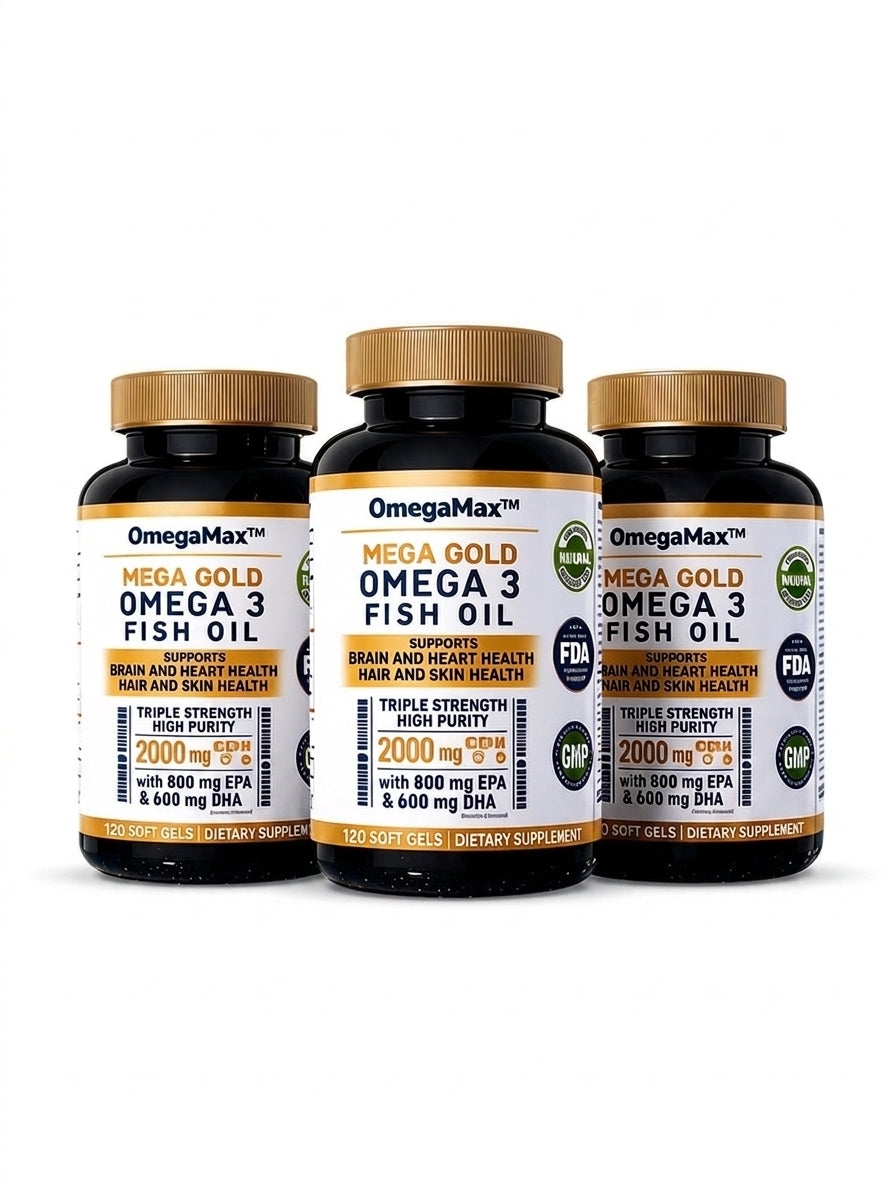 OmegaMax™ | Clinically Strong Omega-3 for Sharper Cognitive Function