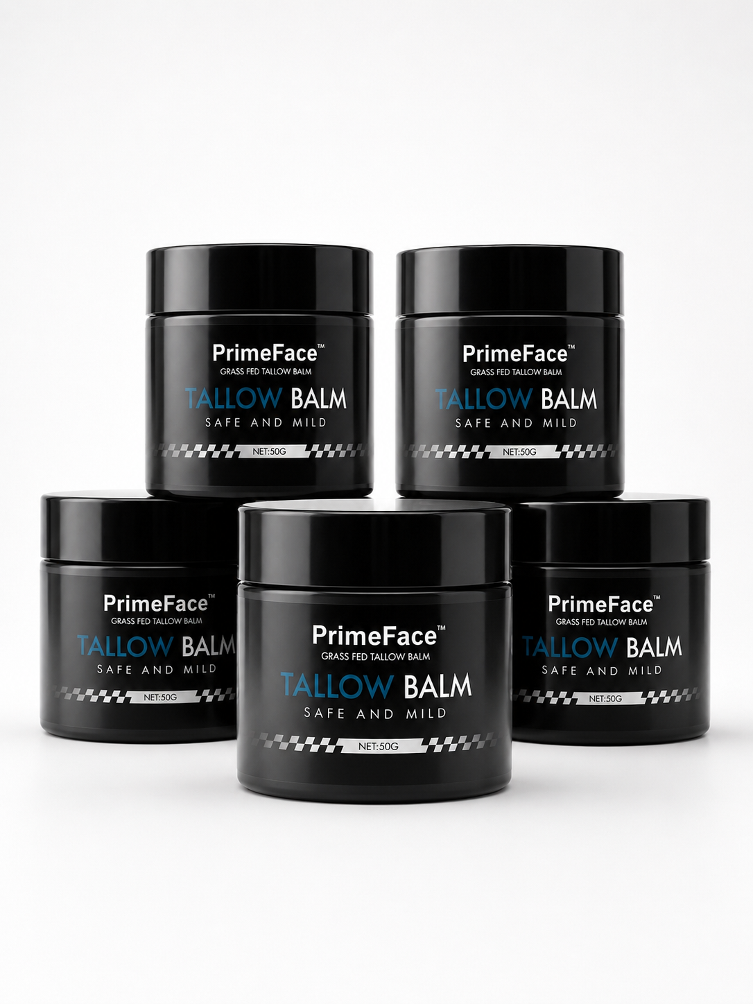 PrimeFace™ | Men’s Tallow Balm for Firmer, Fresher-Looking Skin