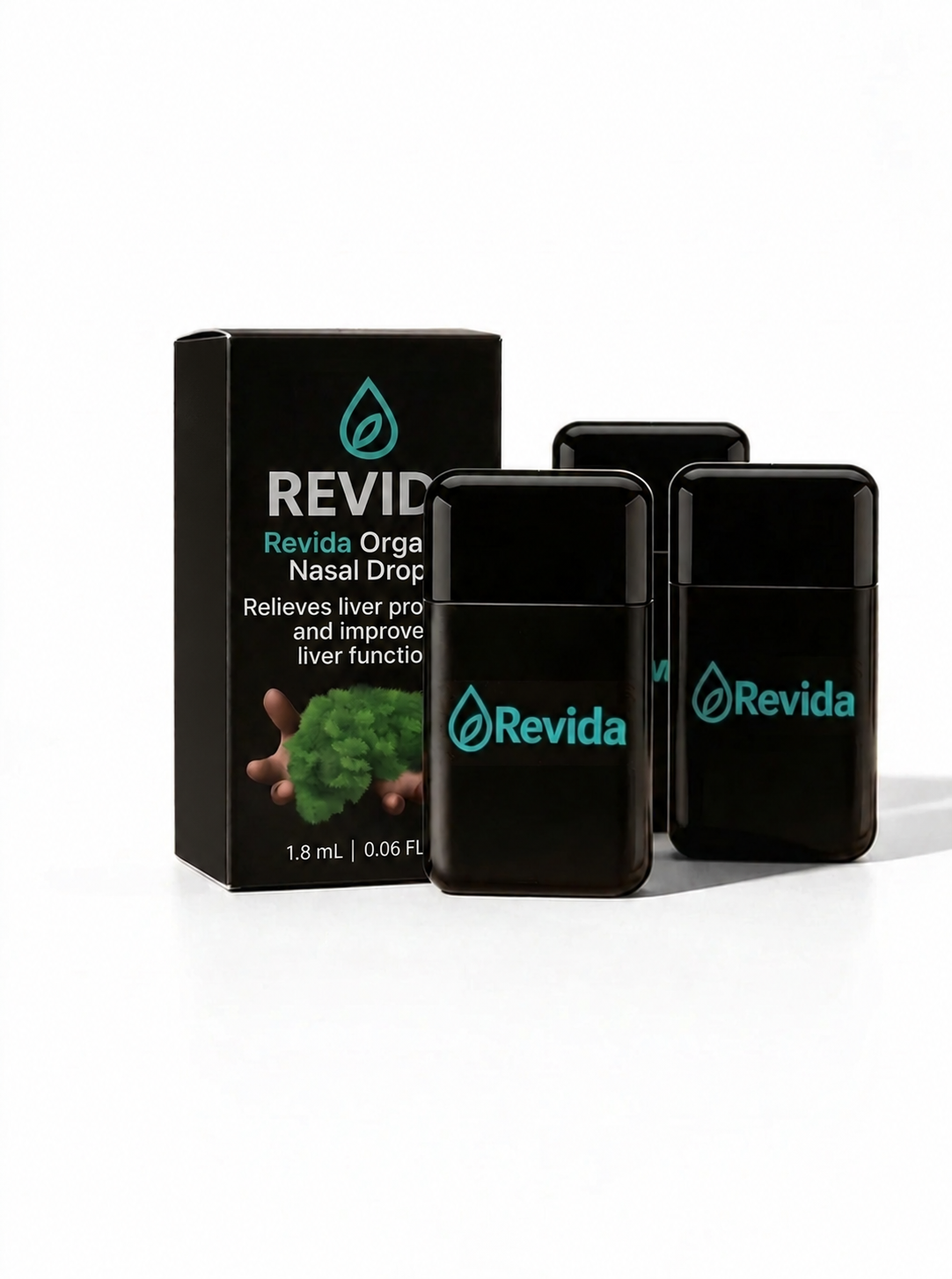 Revida™ | Craving Control Inhaler | Alcohol Urge & Liver Detox Support