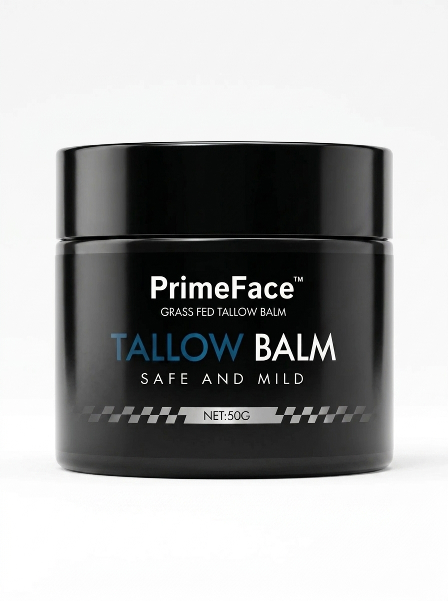 PrimeFace™ | Men’s Tallow Balm for Firmer, Fresher-Looking Skin