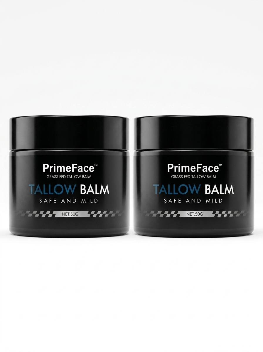 PrimeFace™ | Men’s Tallow Balm for Firmer, Fresher-Looking Skin