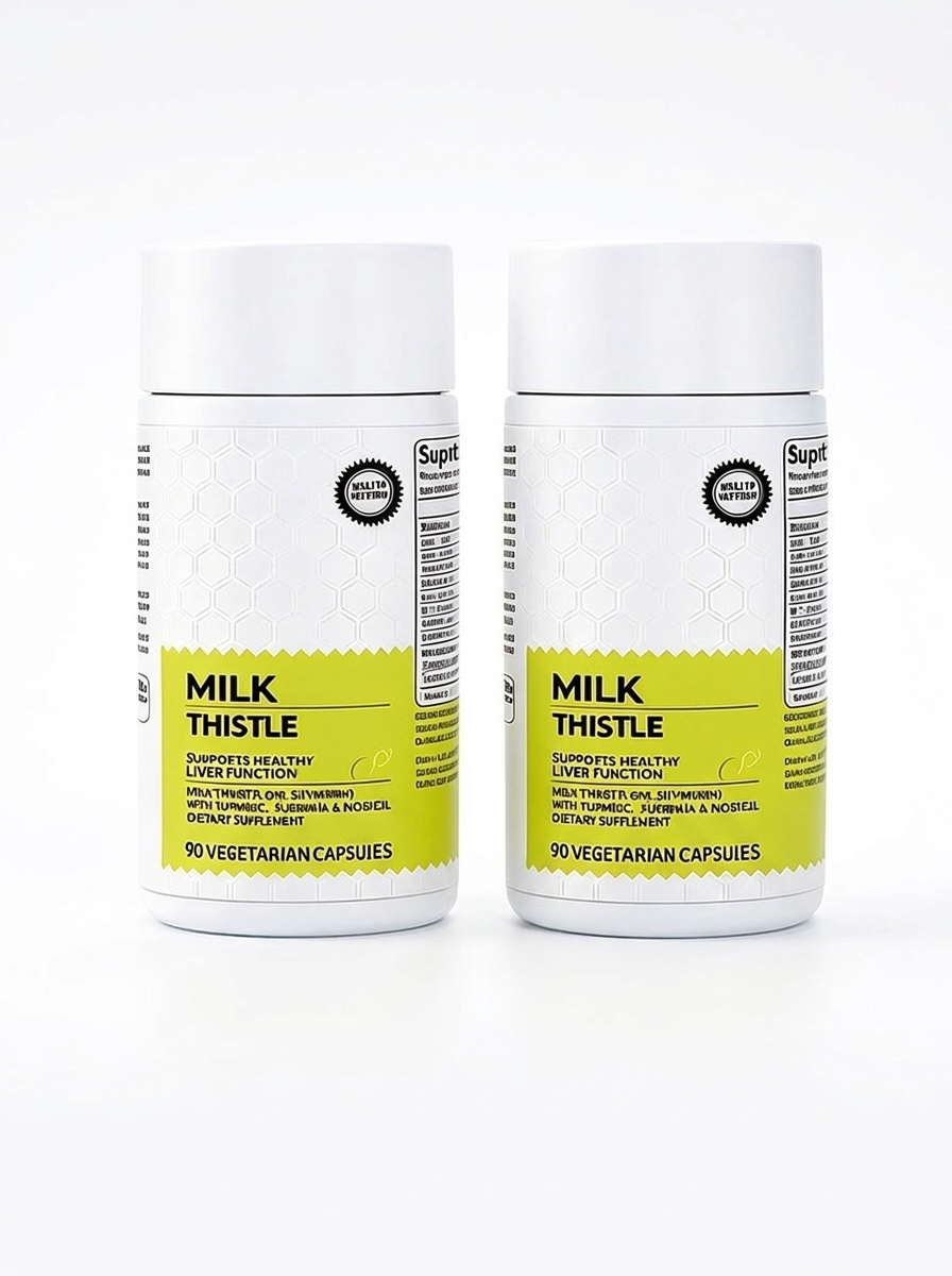 Milk Thistle Liver Detox™ | Daily Liver Support & Cleanse Capsules