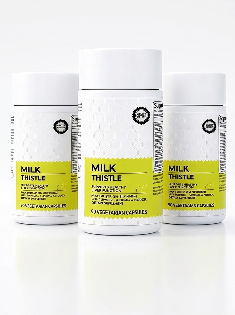 Milk Thistle Liver Detox™ | Daily Liver Support & Cleanse Capsules