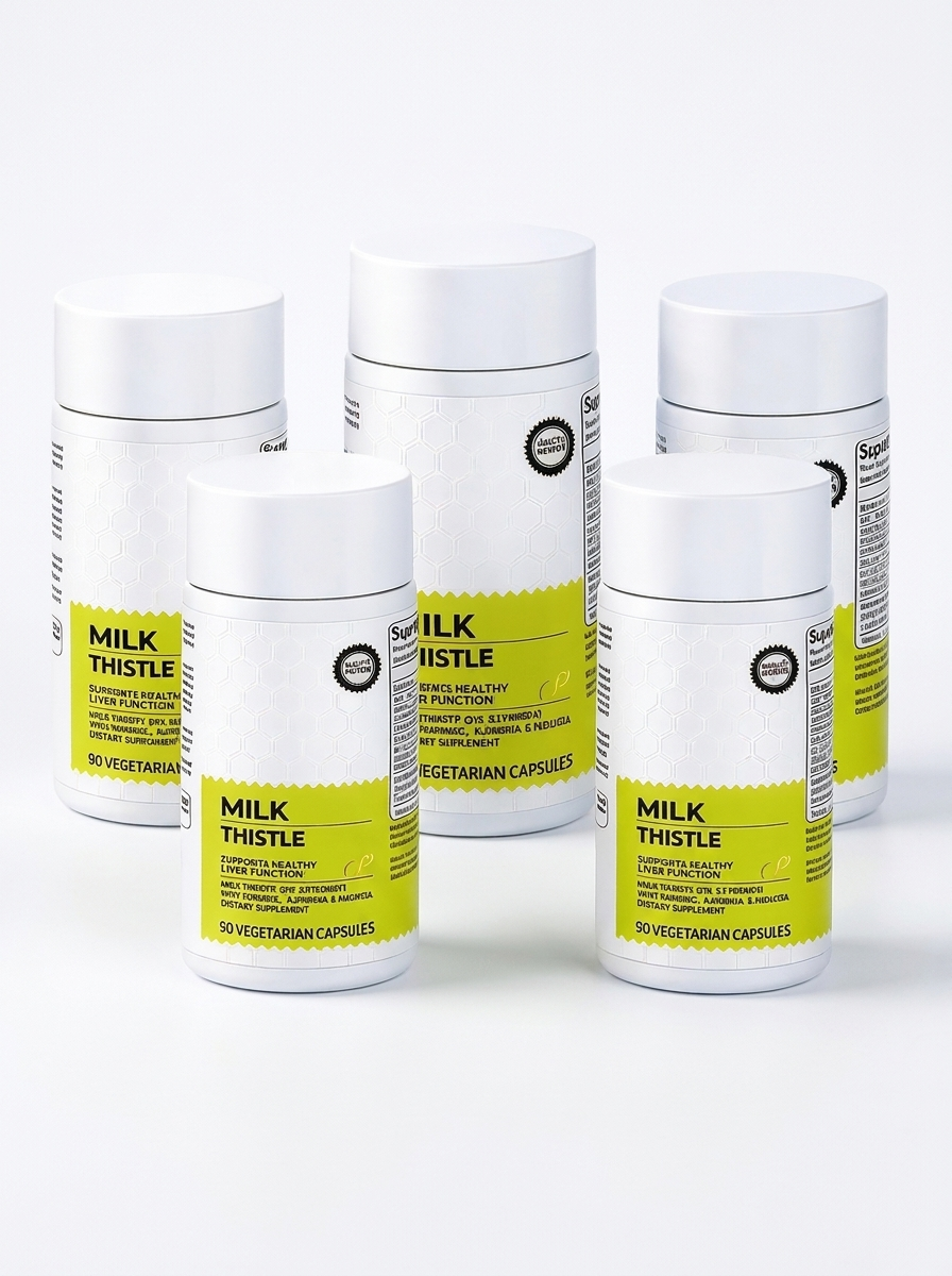 Milk Thistle Liver Detox™ | Daily Liver Support & Cleanse Capsules