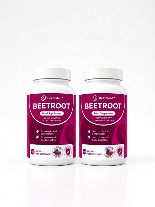 BeetaMed™ | Beetroot Circulation & Vitality Capsules