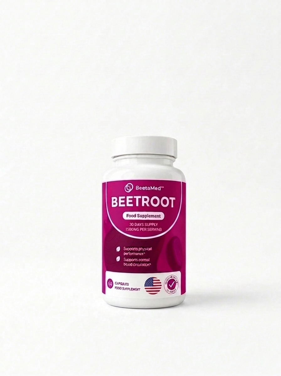 BeetaMed™ | Beetroot Circulation & Vitality Capsules